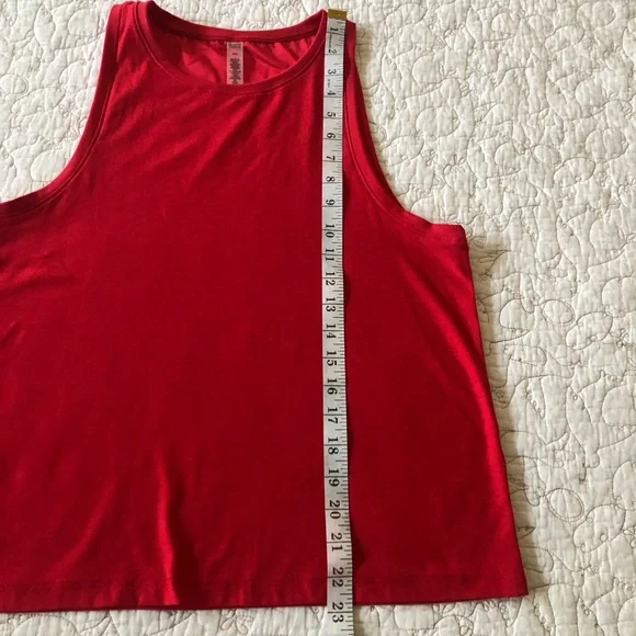 Beyond Yoga Red Sleeveless Women's Top Size S - Picture 3 of 7